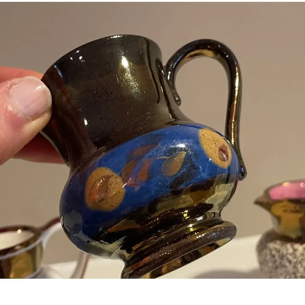 Vintage Miniature Creamer Pitchers, Set of 3